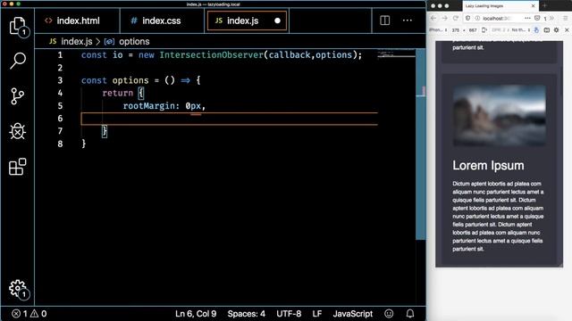 How to Use Intersection Observer to Lazy Load Images on a Website смотреть онлайн