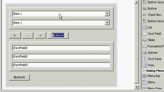 ComboBox for Java using NetBeans. Part 1 of 5 смотреть онлайн