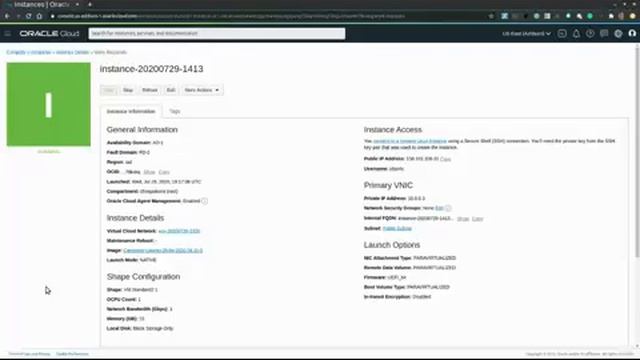 Creating and Destroying an Instance using Oracle Cloud Compute Service смотреть онлайн