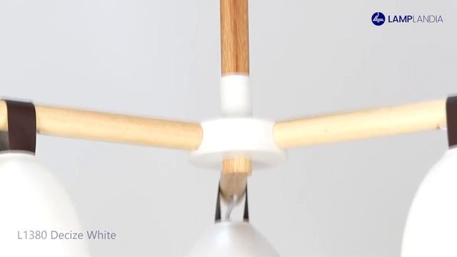 Люстра L1380 Decize White Lamplandia смотреть онлайн