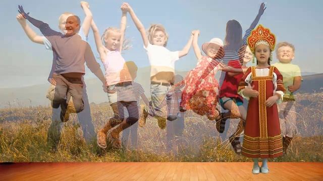 Ерофеева Гайа, 6 лет читает стихотворение Т. Боковой 