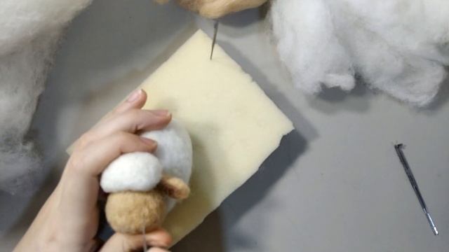 Валяние из шерсти. Как свалять овечку из шерсти. смотреть онлайн