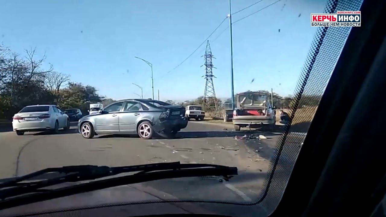 В районе Телецентра произошло ДТП смотреть онлайн