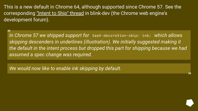 When did Chrome start underlining links differently? смотреть онлайн