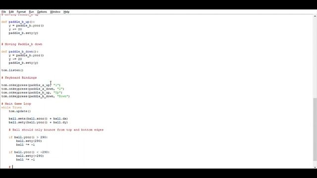 Ping Pong Game - Python смотреть онлайн