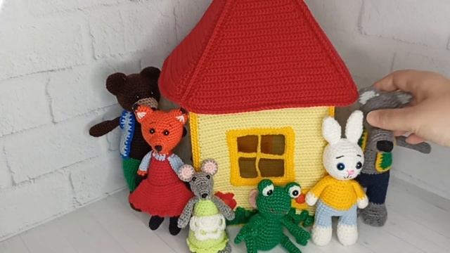 Обзор настольного театра по сказке "Теремок" смотреть онлайн