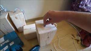 Светильник своими руками из дерева