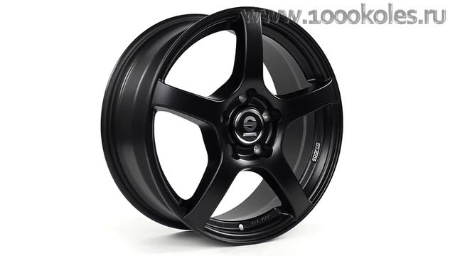 Литые диски Sparco · RTT 524 · matt black в интернет магазине 1000koles ru смотреть онлайн
