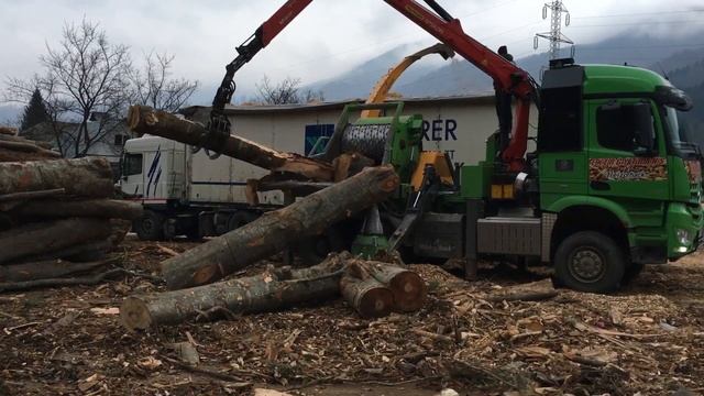 HEIZOHACK 14-800 AROCS CHIPPING HARD WOOD 1 смотреть онлайн