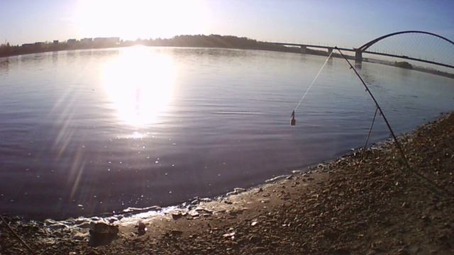 Рыбалка на Бугринке.