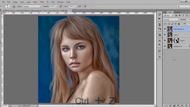 Awesome Oil Painting Photo Effects - Photoshop CC Tutorial II 2017 смотреть онлайн