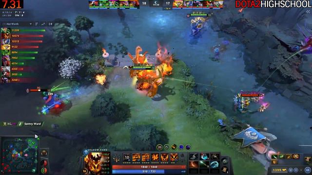 SCCC [Shadow Fiend] Monster Mid Unleashed 13 Min BKB Dota 2 смотреть онлайн