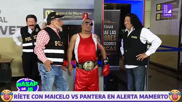 No pararás de reír con Jonathan Maicelo y Pantera Zegarra en Alerta Mamerto en #ElWasapDeJB смотреть онлайн