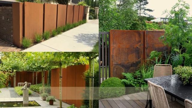 The Beauty of Corten Steel | Inspiring Ideas Of Using Corten Steel In Your Garden And Park смотреть онлайн