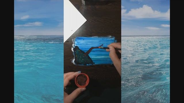Мастер класс "Рисуем море" смотреть онлайн