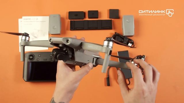 Обзор квадрокоптера DJI Mavic AIR 2 Fly More Combo Smart Controller с камерой | Ситилинк смотреть онлайн