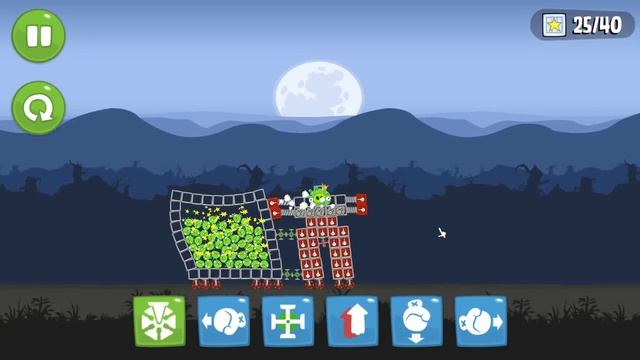 Bad Piggies - GIANT ROBOT PIG PULLING 100 SMALL BAD PIGGIES!! смотреть онлайн