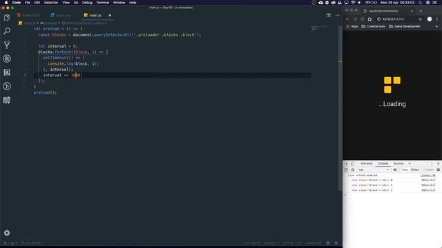 JavaScript Animations | How to make an animated Preloader смотреть онлайн