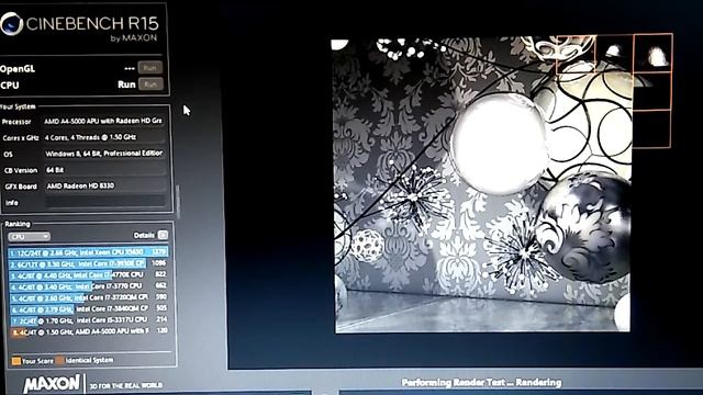 Amd A4-5000 1.5GHz Cinebench r15 смотреть онлайн
