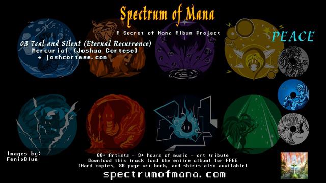 Spectrum of Mana: PEACE- 03- Mercurial- Teal and Silent смотреть онлайн