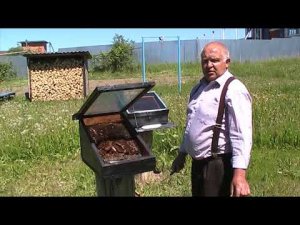 СОЛНЕЧНАЯ ВОСКОТОПКА / Этот способ является эффективным методом растопки воска на небольшой пасеке