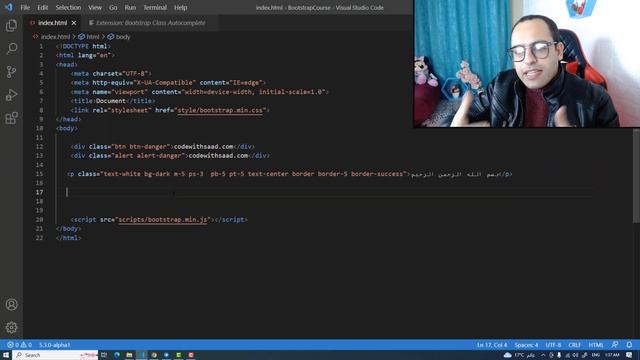 #3 bootstrap 5 tutorial | creating website project bootstrap utilities | تصميم موقع كامل بوتستراب смотреть онлайн