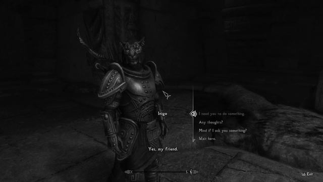 Inigo Mourns Meeko
