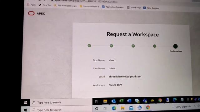 creating a free demo account on Oracle apex смотреть онлайн