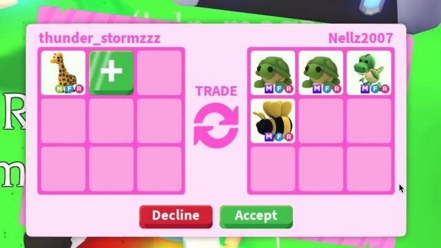 Omg wfl should I do this trade! adopt me# adopt me trading# Roblox adoptme trading# смотреть онлайн