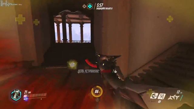 Overwatch | Gameplay Gendzi Closed BETA | Игра за Гэндзи смотреть онлайн