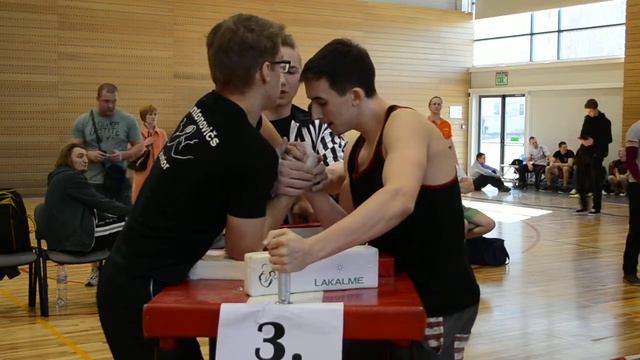 LCH 2014 -Deniss Akišins VS Artis Antonovičs 2 - RIGHT HAND arm wrestling смотреть онлайн
