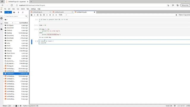 Python Basics Lecture 12, Comparison Operators смотреть онлайн