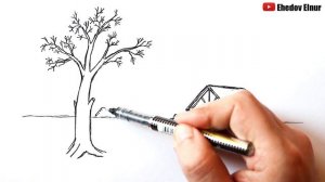 Как нарисовать Пейзаж легко