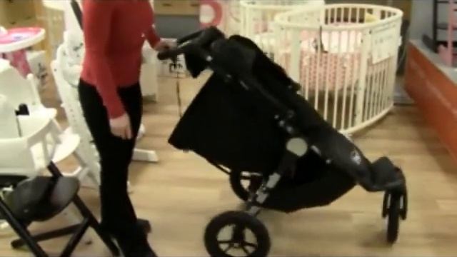 Baby Jogger City Elite matkarattaat selkänojan säätö смотреть онлайн