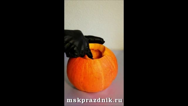 Как сделать светильник Джека из Тыквы на Хэллоуин своими руками смотреть онлайн