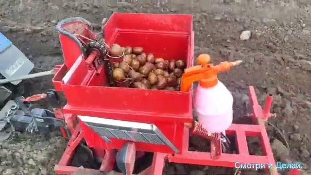 ПОСАДКА КАРТОФЕЛЯ 2021 / МОТОБЛОКАМ МТЗ БЕЛАРУС смотреть онлайн