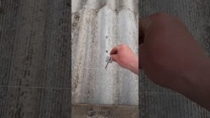 Как закрепить шифер.Кровля.