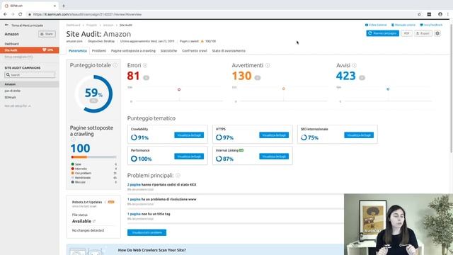 Come verificare la salute del proprio sito? - #SEMrushRisponde смотреть онлайн