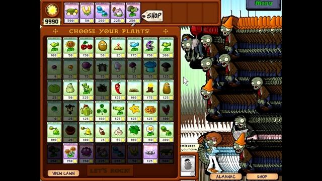 SURVIVAL FOG ZEN GARDEN PLANTS VS ZOMBIES смотреть онлайн