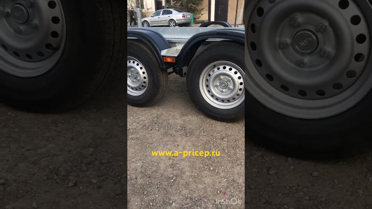Двухосная подвеска AL-KO на прицепе эвакуатор МЗСА?! АРИВА УФА Казань Наб Челны Чебоксары #прицеп смотреть онлайн