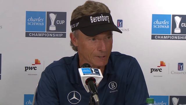 Bernhard Langer on the importance of stretching for success on the golf course смотреть онлайн