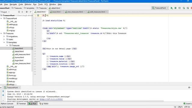 Django 2 0 Tutorial for Beginners -18- Creating base.HTML смотреть онлайн