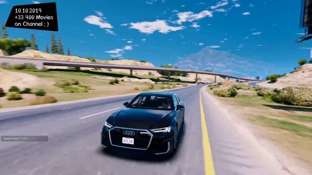 2019 Audi A6 55 TFSI Quattro S-Line 1.1 Grand Theft Auto V GTA V ? I go to 40K SUBS ;) _REVIEW смотреть онлайн