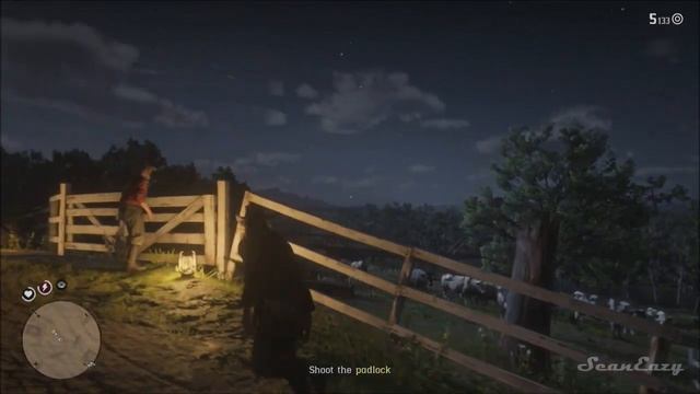 Red Dead Redemption 2: Rustling Cattle with Uncle (All Cutscenes) смотреть онлайн