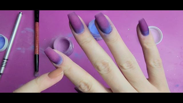 How To: Dip Powder Crescent Ombre Design with a Chunky Glitter Hug 🤗 смотреть онлайн