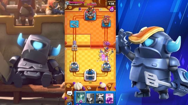 Jugando con el Súper Mini Pekka - CLASH ROYALE смотреть онлайн
