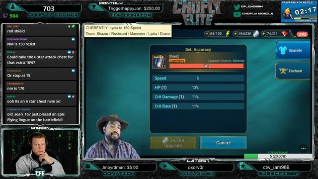 LIVE Unkillable Lydia Build! ft DeadwoodJedi | RAID Shadow Legends смотреть онлайн