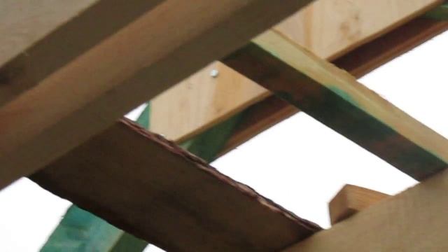 Крыша гаража своими руками. Крепление стропил и ригелей смотреть онлайн