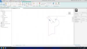 Модель в контексте - Вращение в revit
