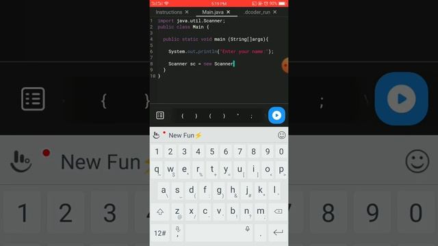Greeting with name using Java смотреть онлайн